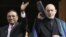 Afghan President Hamid Karzai (right) has asked Pakistani President Asif Ali Zardari (left) to put a stop to attacks on Afghan territory.