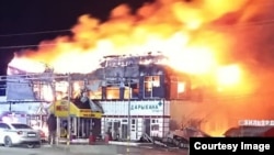 Өзгөчө кырдаалдар министрлиги тараткан сүрөт