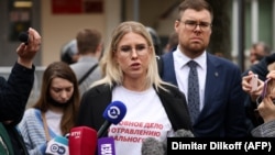 Орусия. Любовь Соболь. Навальный негиздеген Коррупцияга каршы күрөш фондунун юристи. 