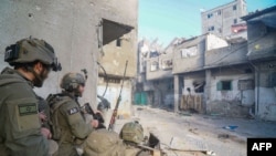 شماری از نیروهای اسرائیل در جریان عملیات نظامی در غزه 