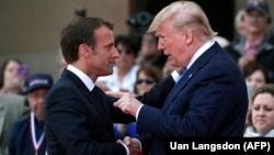 ԱՄՆ նախագահ Դոնալդ Թրամփ և Ֆրանսիայի նախագահ Էմանյուել Մակրոն, արխիվ