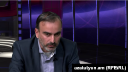 Жирайр Сефилян в студии «Азатутюн ТВ», Ереван, 6 мая 2015 г․