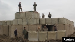 Солдаты афганской правительственной армии, провинция Кундуз, Афганистан, 4 марта 2020 года 