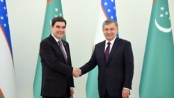 Berdimuhamedow Özbegistana bardy; Mirziýoýew TOPH-a goşuljakdygyny aýtdy (WIDEO)