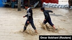 تصویر آرشیف: بارنده گی در کابل 