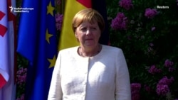Merkel Begins Her South Caucasus Tour In Georgia