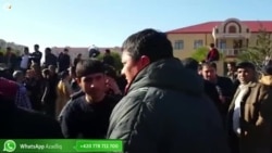 Ağcabədidə etiraz aksiyası