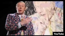 Mikhail Yefremov appears on television in 2011.