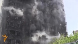 Deadly Fire Destroys Apartment Block In Baku