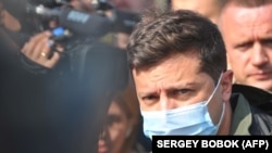 Президент Володимир Зеленський сьогодні відвідав Донбас (фото ілюстративне)