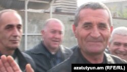 Мушег Сагателян выходит из тюрьмы, Ереван, 24 ноября 2010 г․