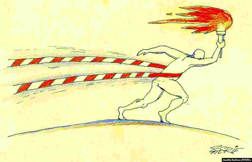 &quot;Свобода&quot;, азербайджанский карикатурист Рашид Шериф
