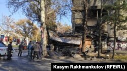 "Антошка" тез татым жайы өрттөн кийин. 8-ноябрь, 2019-жыл.