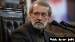 Алі Ларыджані, сьпікер іранскага парлямэнту, былы галоўны прадстаўнік Тэгерану ў ядзерных перамовах