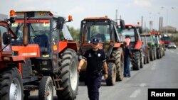 Protest traktorista u Srbiji, fotoarhiv