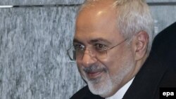 Իրանի արտգործնախարար Մոհամադ Ջավադ Զարիֆը Ժնևում, 23-ը փետրվարի, 2015թ.