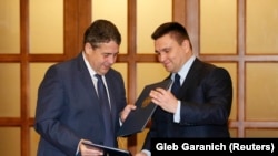 Зигмар Габриэль и Павел Климкин