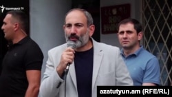 Հայաստան - Վարչապետ Նիկոլ Փաշինյանը Բերդում բնակչության հետ հանդիպման ժամանակ, 10-ը օգոստոսի, 2018թ․