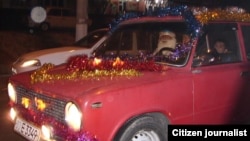 На улицах Ташкента.