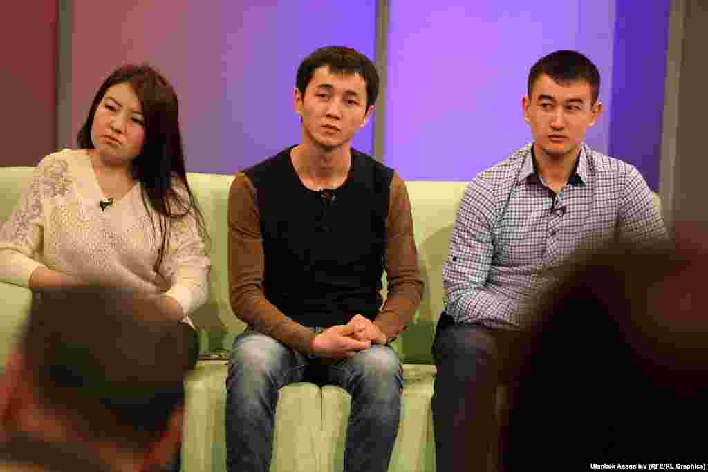 Сынакка тасма тартып жөнөткөндөр.&nbsp;