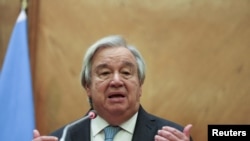 گوترش: "ما برای هماهنگ ارسال کمک‌ها با مقامات طالبان در حال رایزنی هستیم."