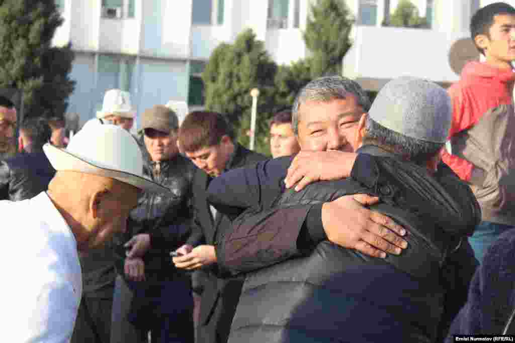 После праздничного намаза