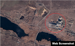 Цегельний завод виділений червоним