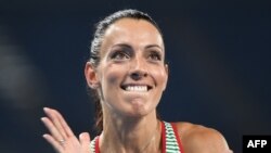 Ивет Лалова по време на Олимпиадата в Рио през 2016 т.