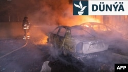 Zelenski Russiýanyň Ukrainanyň ikinji iri Harkiw şäherine amala aşyran zarbasyndan birnäçe sagat soň çykyş etdi.