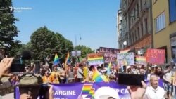 Šetnja učesnika Povorke ponosa