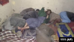 تعدادی از قربانیان حمله به عبادتگاه صوفیان در ولایت بغلان