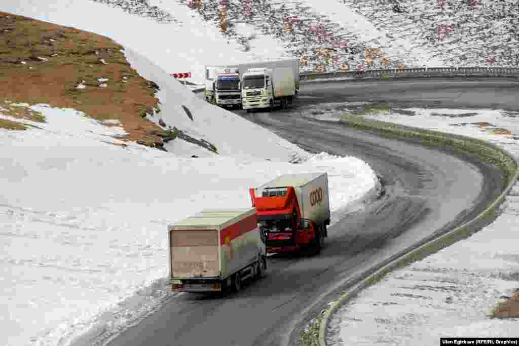 Бишкектен Ошко суткасына май ташуучу 15 машине каттайт.