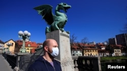 Սլովենիա - Մայրաքաղաք Լյուբլյանայի փողոցներն այս օրերին գրեթե դատարկ են, արխիվ