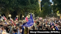 Ілюстраційне фото. Протести в Тбілісі, липень 2025 року