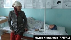 Ребенок, попавший с отравлением в Кара-Сууйскую районную больницу.
