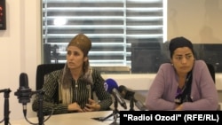 Майрам Содикова и Мастона Зайниддинова
