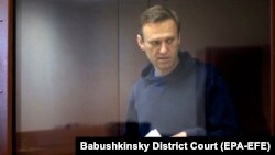 Ռուսաստանցի ընդդիմադիր Ալեքսեյ Նավալնին մոսկովյան դատարանում, 16-ը փետրվարի, 2021թ․