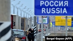 На границе между Россией и Белоруссией, 30 марта 2020 года