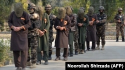 Колго түшкөн "Талибандын" согушкерлери. 23-январь, 2019-жыл   