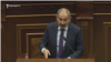Премьер-министр Никол Пашинян в парламенте, Ереван, 23 октября 2019 г. 