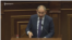 Премьер-министр Никол Пашинян в парламенте, Ереван, 23 октября 2019 г. 