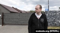 Эдуард Пальчыс падчас Курапацкай варты, 2018