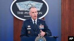 Пентагондун расмий өкүлү, генерал-майор Патрик Райдер.