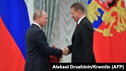 Ռուսաստանի նախագահ Վլադիմիր Պուտինը Կրեմլում ընդունում է «Գազպրոմ»-ի ղեկավար Ալեքսեյ Միլլերին, արխիվ