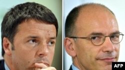 Маттео Ренци и Энрико Летта