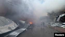 Կիևը՝ գիշերային հրթիռային հարվածից հետո, հոկտեմբերի 25,2025թ.