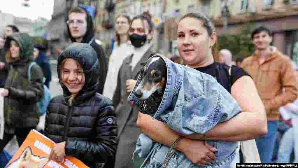 Навіть злива не завадила маршу