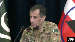 جنرال احمد شریف چاودری سخنگوی اردوی پاکستان