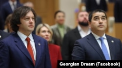 Ираклий Кобахидзе и Шалва Папуашвили