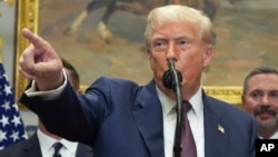 ԱՄՆ նախագահ Դոնալդ Թրամփ, Սպիտակ տուն, Վաշինգտոն, 31-ը հուլիսի, 2025թ.